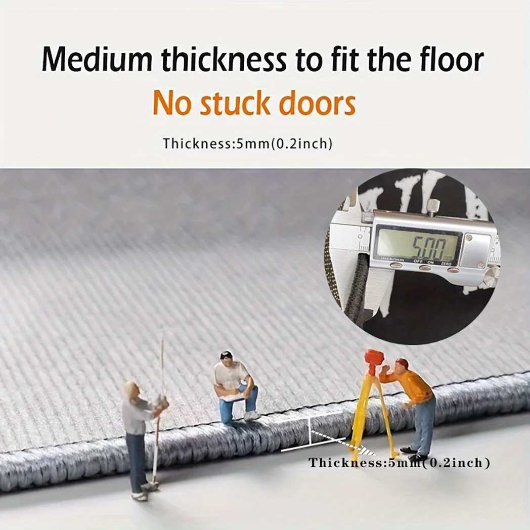 VIKAMA Christmas Rugs Cartoon Floor Mat Washable Doormat Waterproof Welcome Mat Rug For Bedroom Carpet For Live Room Home DecM251117