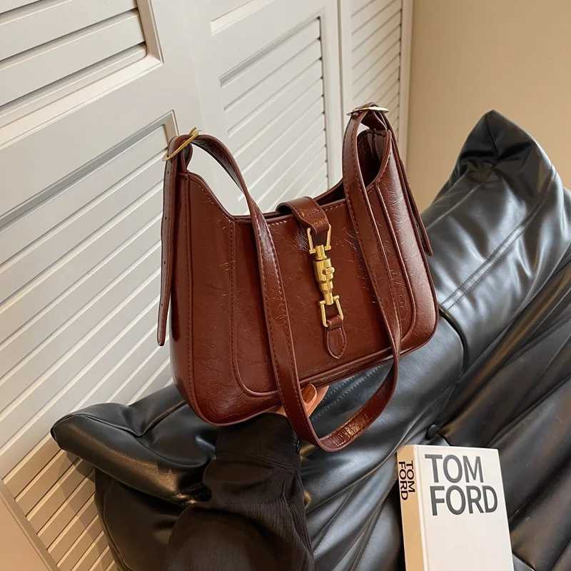 High-end style bag designer womens bag - 2025 new vintage luxury crossbody bag versatile single shoulder strap bagW251117