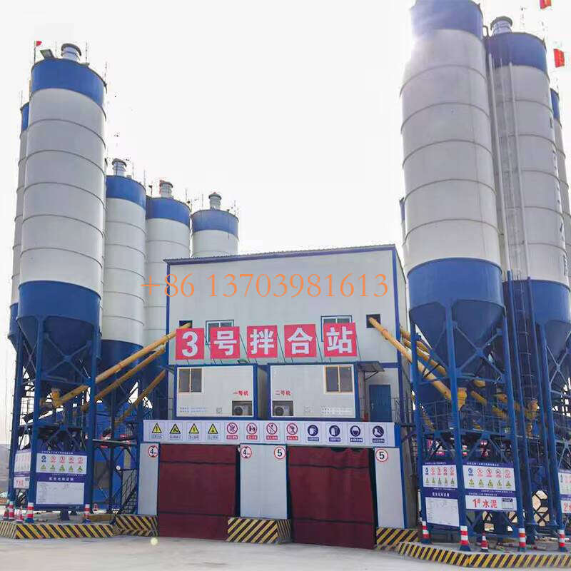 50m3/h Precast Concrete Plant Ready Mix Mobile Concrete Batching and Mixing Plant