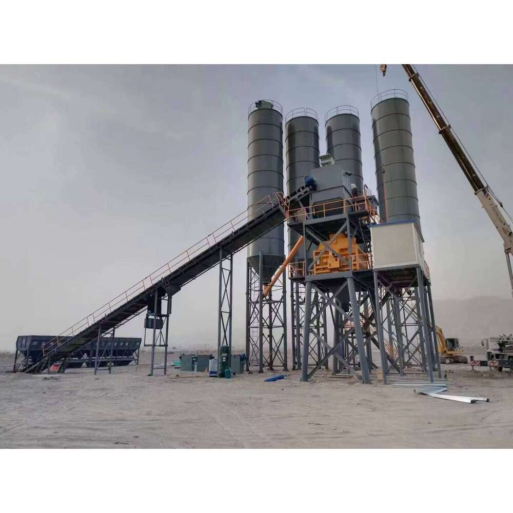 Durable Concrete Mixing Plant with Advanced Technology