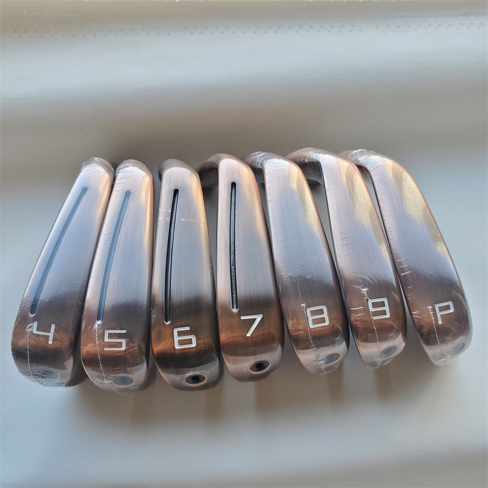 New 7pcs men golf clubs golf irons Set 7904-9P Flex steel shaft with head cover DHL UPS FedEx