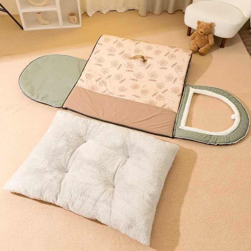 Warm Winter Dog House Mat Large Dog Kennel Detachable Washable Dogs Bed Nest Deep Sleep Tent for Medium Large Pet House SuppliesM251117 - view 7