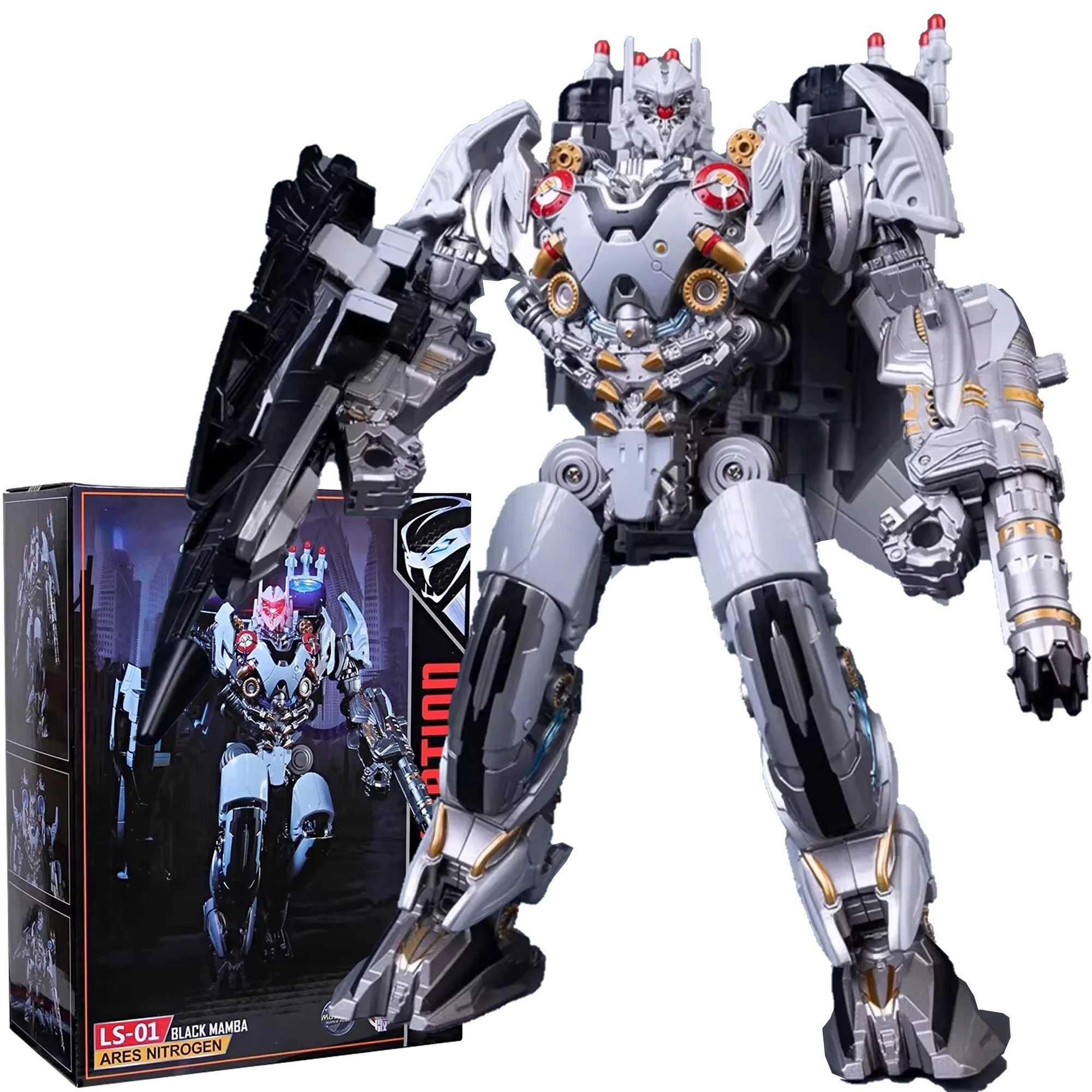 Transformation Robot Action Figure BMB LS01 Nitro Zeus F15 Fighter Jet Toy Collectible Children Gift C251117