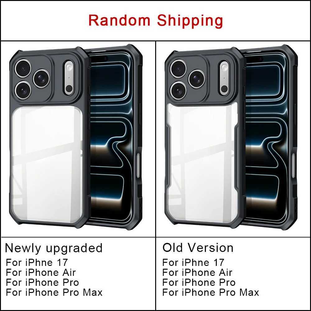 Xundd For iPhone 17 Pro Max Case For iPhone Air 17 Pro Case Shock-Absorbing AcrylicTPU Clear Back Cover with Magnetic Ring J251202