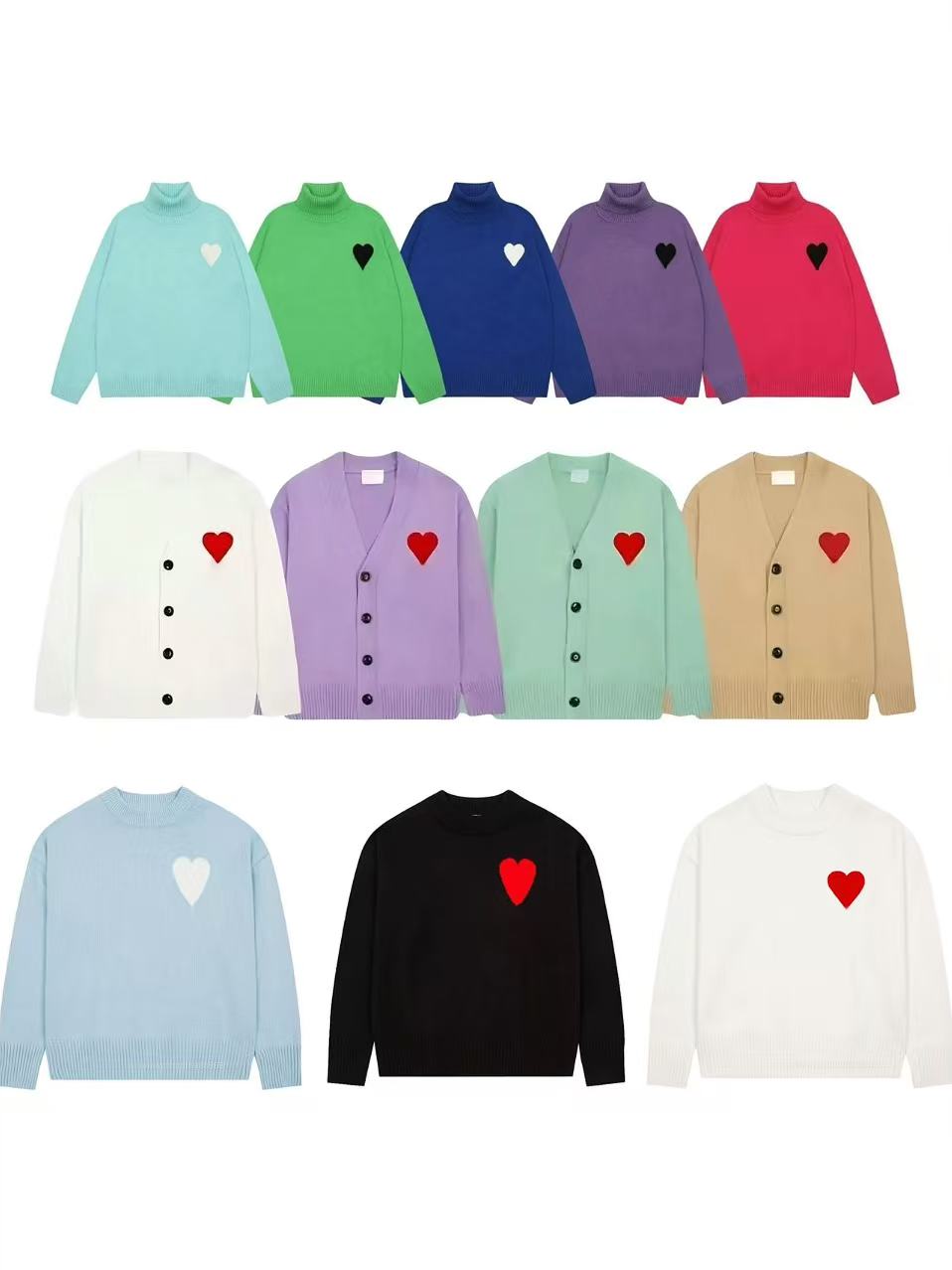 sweater men Designer Pattern Sweater Crew Neck Knitwear Sweatshirts womens sweater fashion designer knitted embroidered solid color