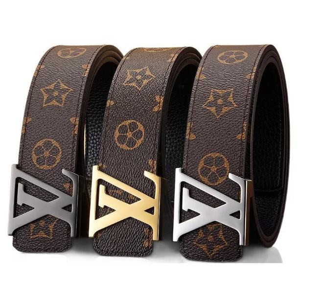 Designer Bel kids Belts Fashion Boy girls Letter Smooth Bronze Buckle Casual PU Belt Accessories Waist strap Waistband Wholesale