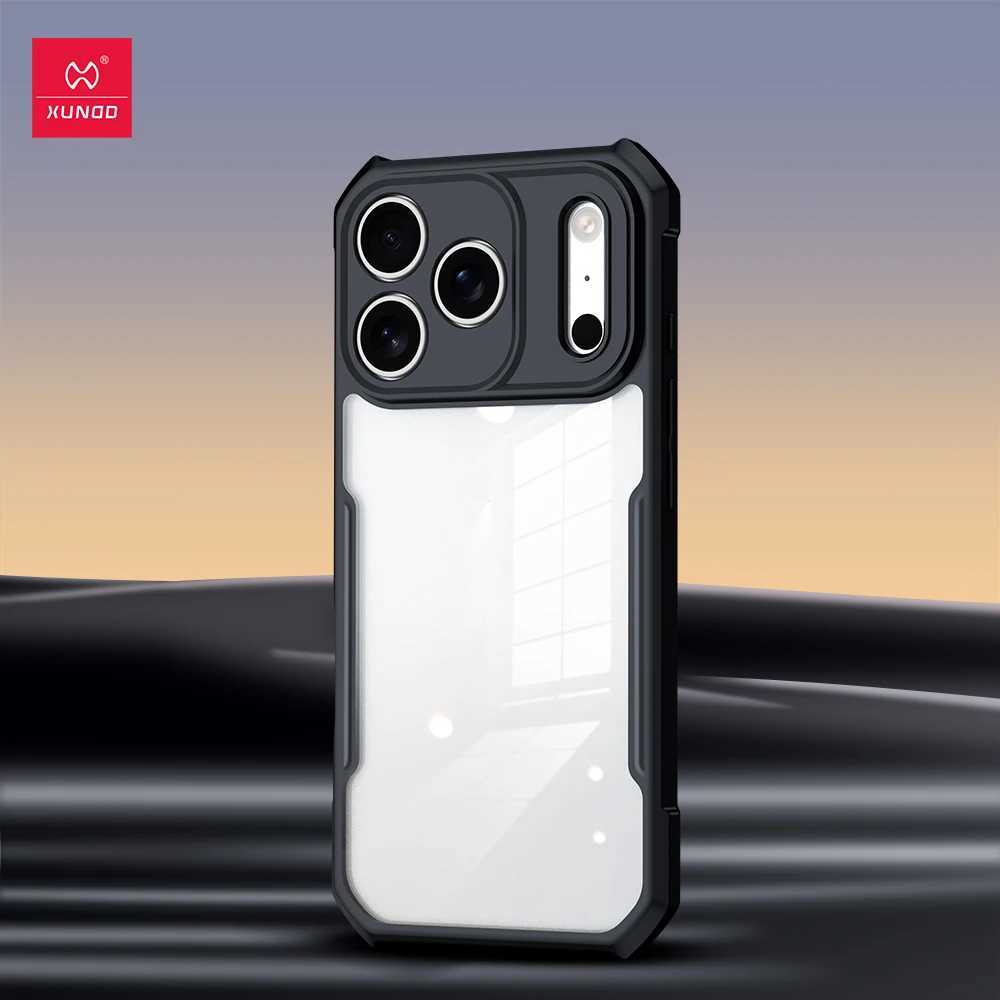 Xundd For iPhone 17 Pro Max Case For iPhone Air 17 Pro Case Shock-Absorbing AcrylicTPU Clear Back Cover with Magnetic Ring J251202