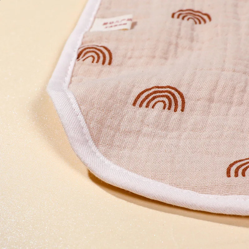 Cotton soft baby bib plain suitable for borns Burp Cloths Bandana scarves children boys and girls feeding Saliva towels 250414z