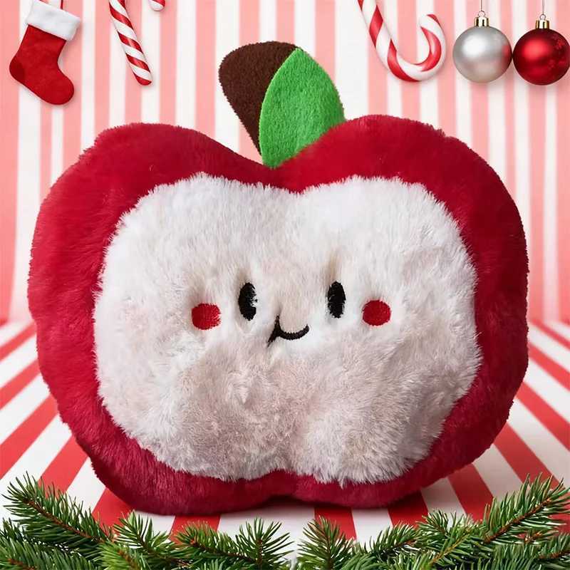 19CM Cute Squishy Red Apple Plush Toy Soft Lovely Fruit Huggable Pillow Cushion Stuffed Doll Xmas Kids Christmas Birthday Gifts J251117