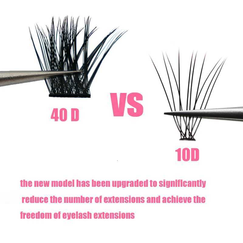 1 Box of 36 Clusters Segmented False Eyelashes Volume C 3D Eyelashes Natural Eyelash Extensions Makeup Eyelash ToolT251117