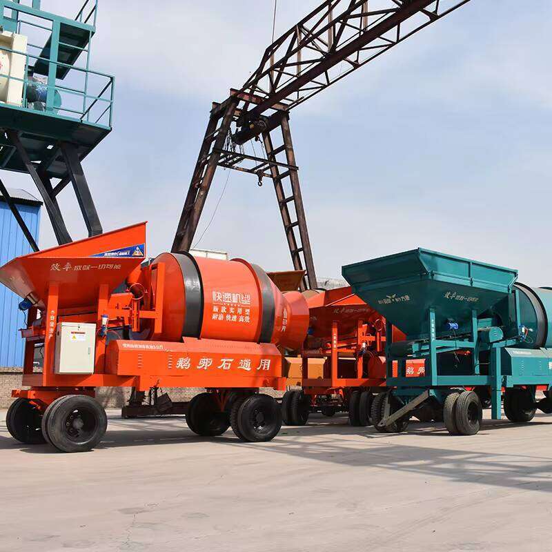 Concrete Batching Plant with Twin Shaft Mixer, Fully Automatic Cement Mixing Equipment