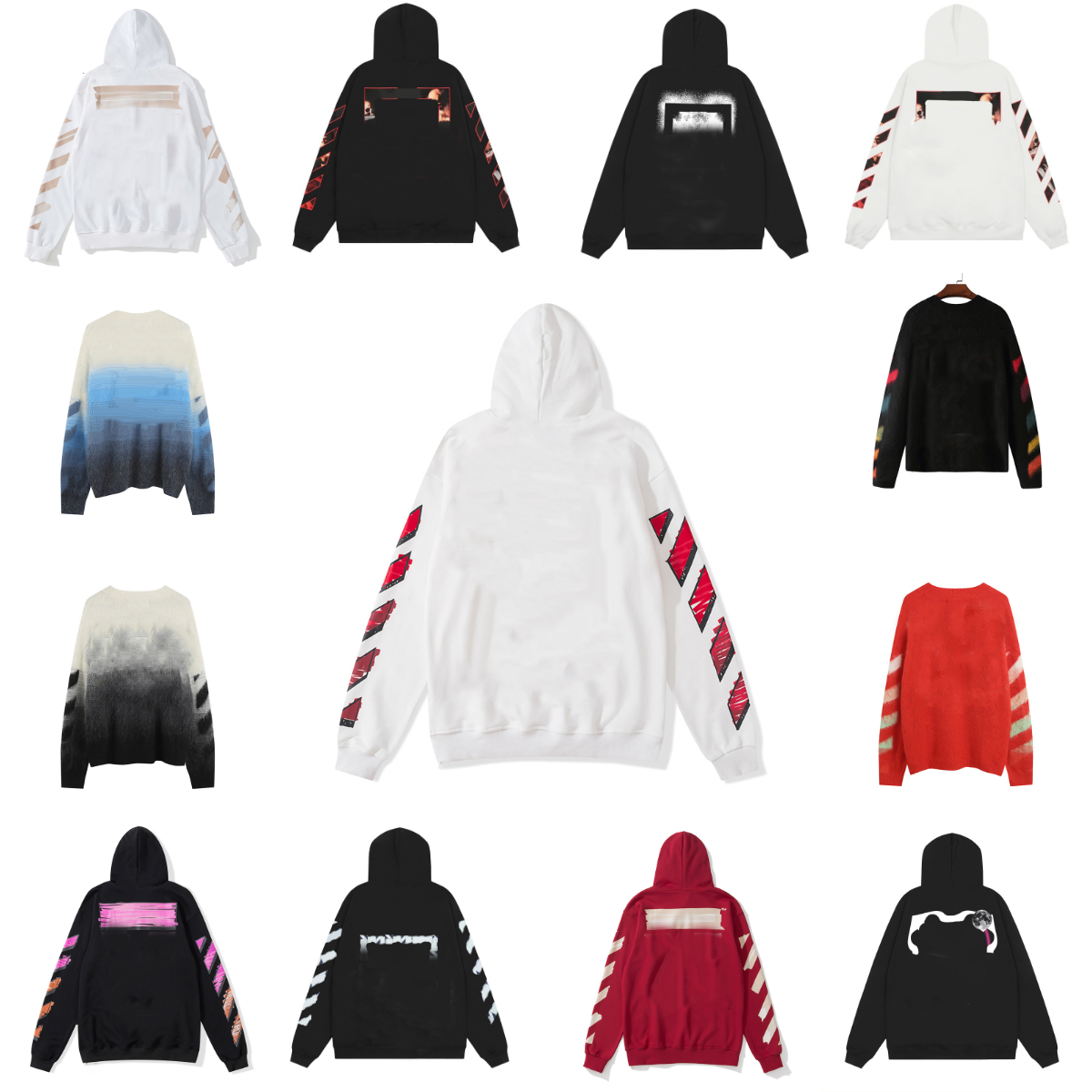 hoodies mens designer hoodie sudadera designer sweater women design monet style sweater top graffiti pure cotton high street trendy brand autumn mens and womens