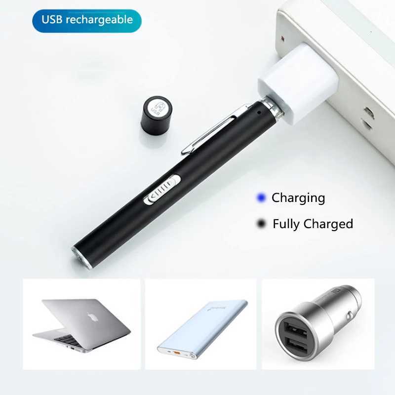 Portable LED Flashlight Work Light Medical First Aid Pen Light Torch Lamp View Pupil Throat Pen Light M251117