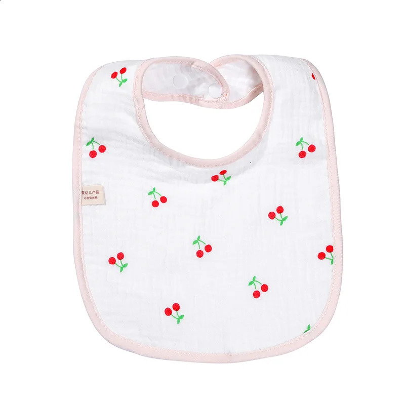 Cotton soft baby bib plain suitable for borns Burp Cloths Bandana scarves children boys and girls feeding Saliva towels 250414z