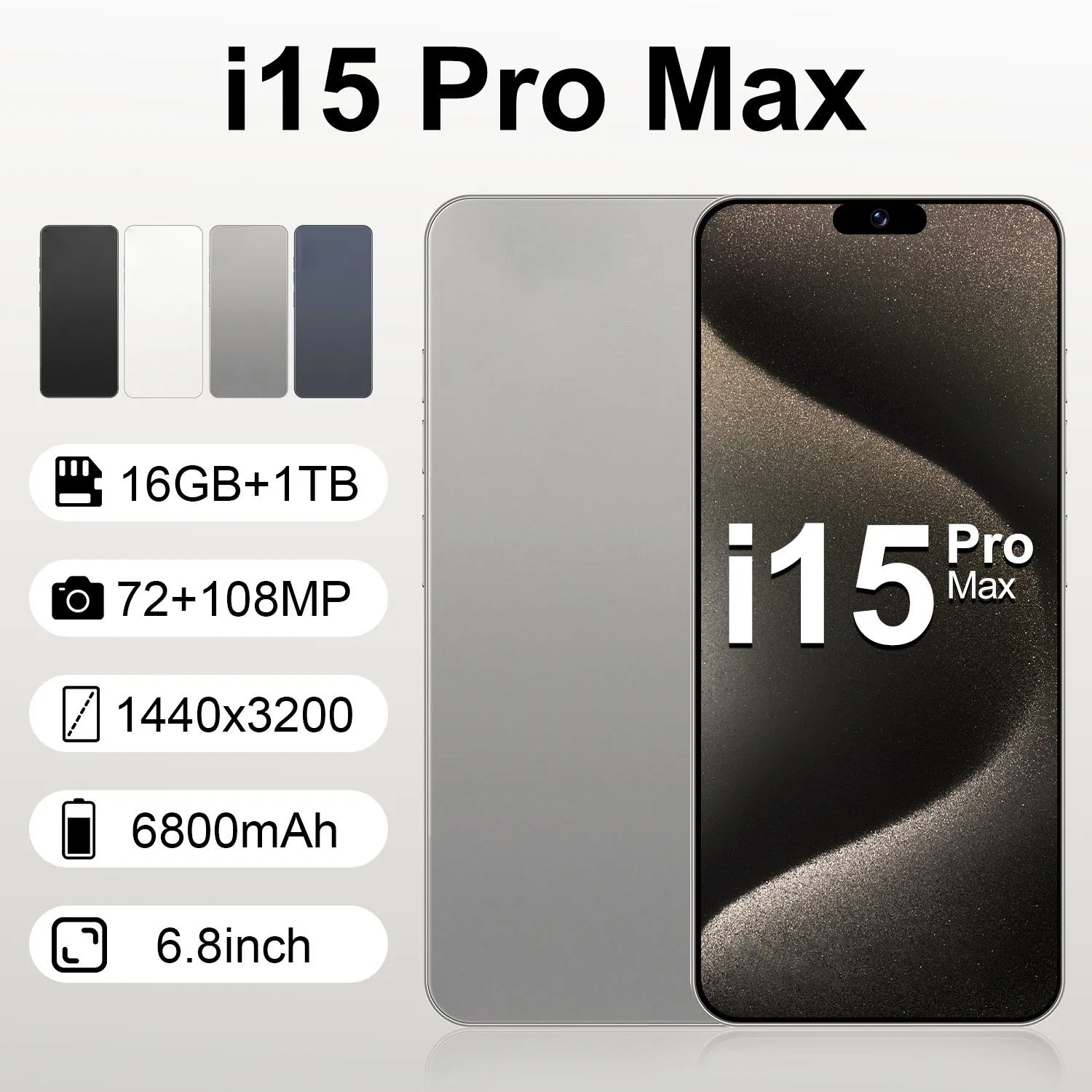 I15 Pro Max Cell Ph… - image