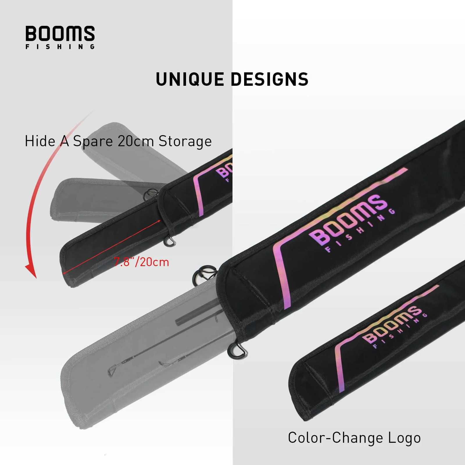 Booms Fishing PB3 Fishing Rod Bag Pole Storage Case 130 cm to 215 cm Folding Apply Fishing Tools Reel Rods Bags CasesW251115