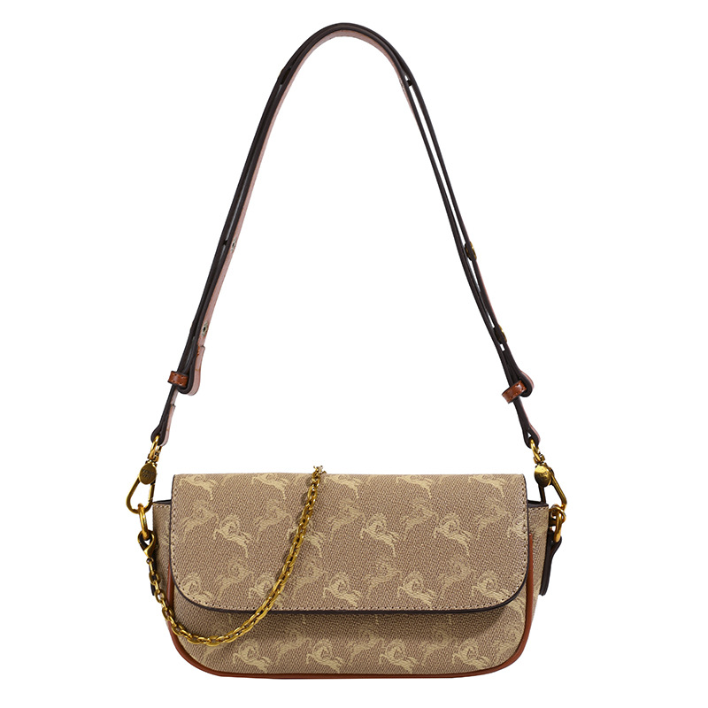 Free shipping small bag for women, versatile baguette and mahjong, fashionable and niche small square bag, single-shoulder crossbody bag 2025