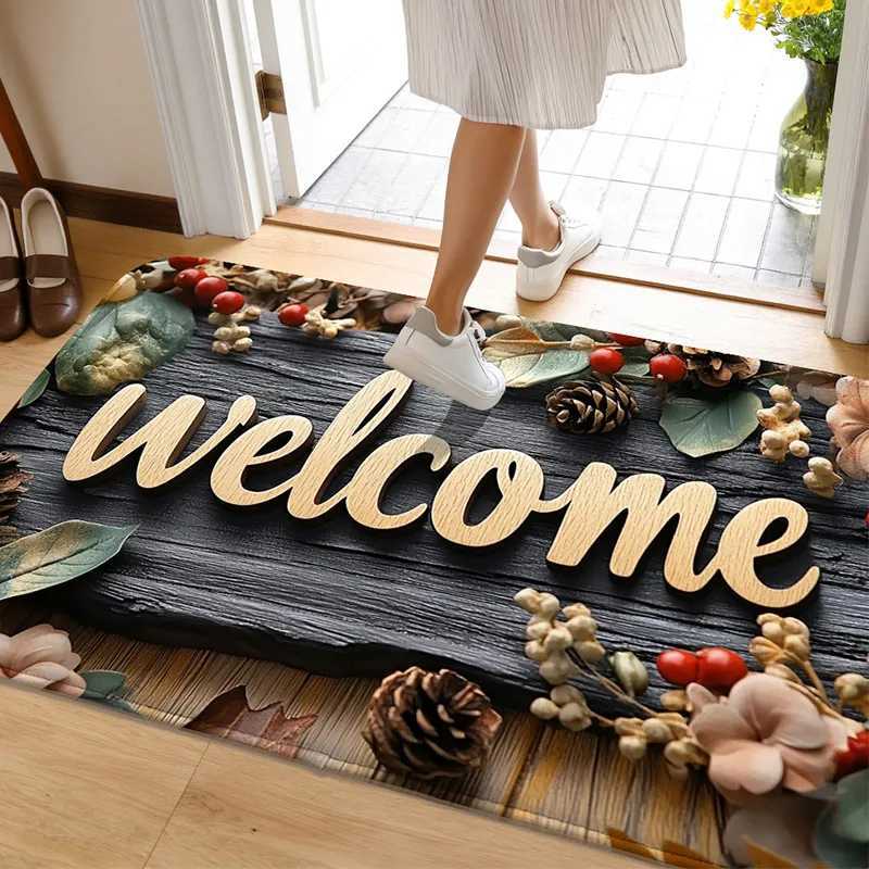 Soft and comfortable door mat bedroom floor mat bedroom carpet bathroom absorbent mat kitchen mat can be machine washedM251117