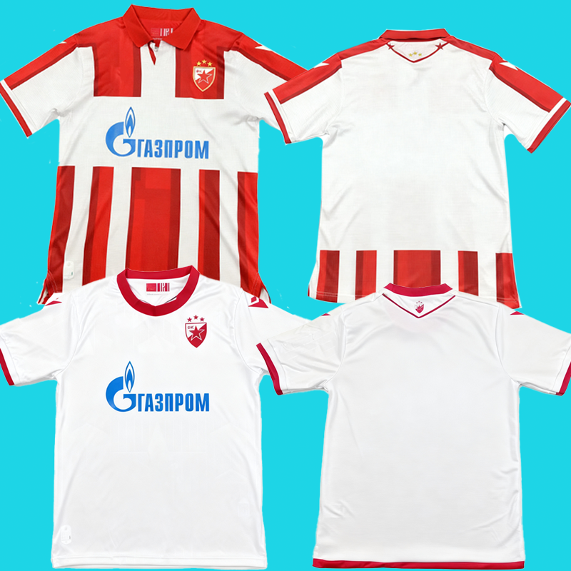 25 26 Red Star Belgrade Football Club soccer jerseys Serbia - Home and Away Football Jerseys - HANDEL ELSNIK WOOSEOL DUARTE MILSON - 2025 2026 Men soccer kits