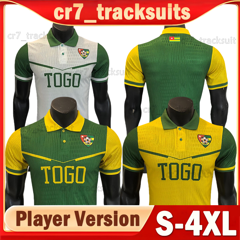 2025 2026 Togo National Football Team Soccer Jerseys DENKEY KLIDJE ANNOR 25 26 Football Shirts LABA AHOLOU FOFANA HENEN DJENE BOMA AMEVOR Player Version Men Uniforms