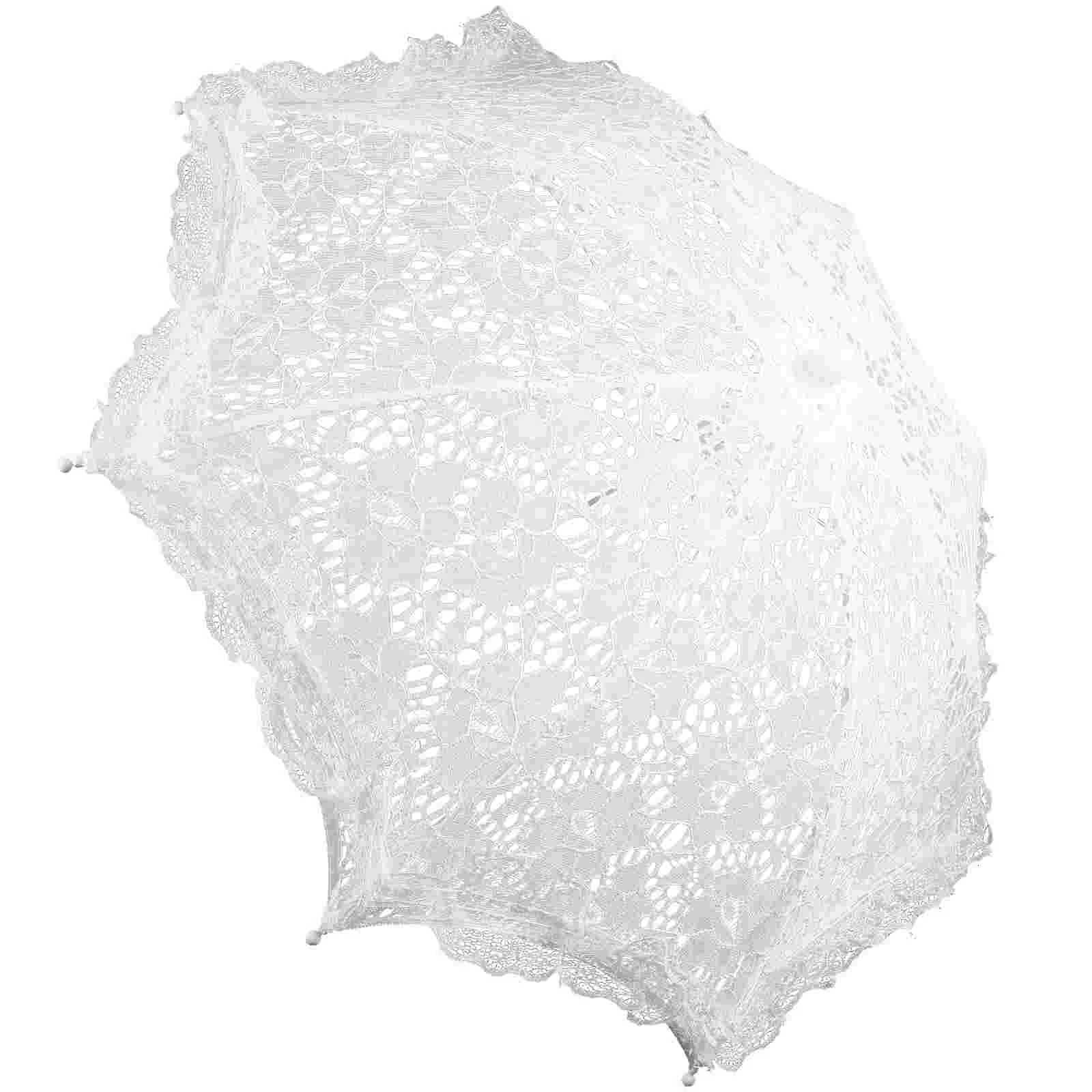 Prop Umbrella Dress for Girls Performance Room Decor Mini Lace Steel Wedding Photography Child Decorative C251117