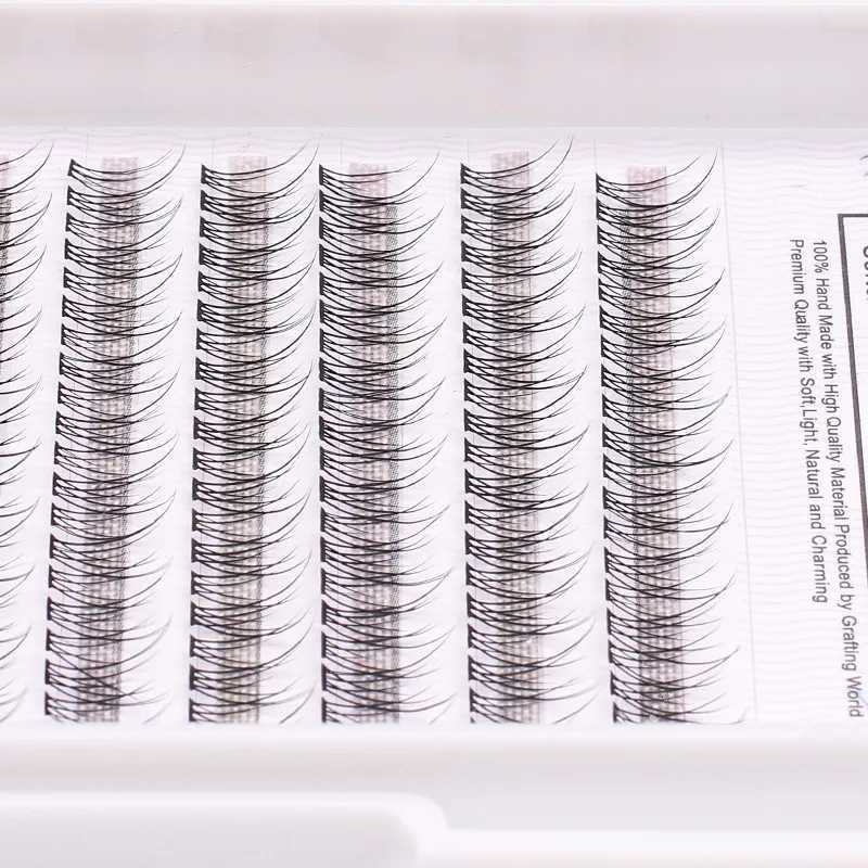 Grafting World New Style Eyelash Cluster Fish Tail Individual Eyelash 240 Pieces Eyelash No Make Extensions Make Up ToolsT251117
