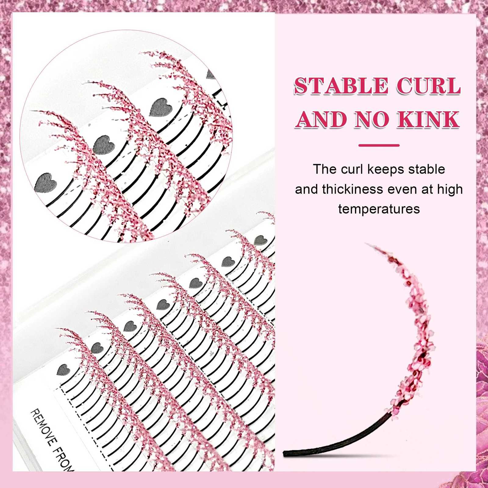 Colors Glitter Fashion Shiny Colorful False Spikes Eyelashes Extension Mink Individual Lashes Mix Color Soft Cilias for HalloweeT251117