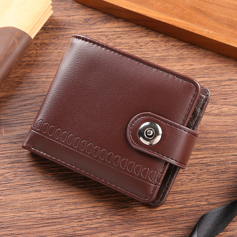 horizontal wallet male PU business fashion multi-card large capacity multi-function card bag retro banknote holder manufacturer direct supply
