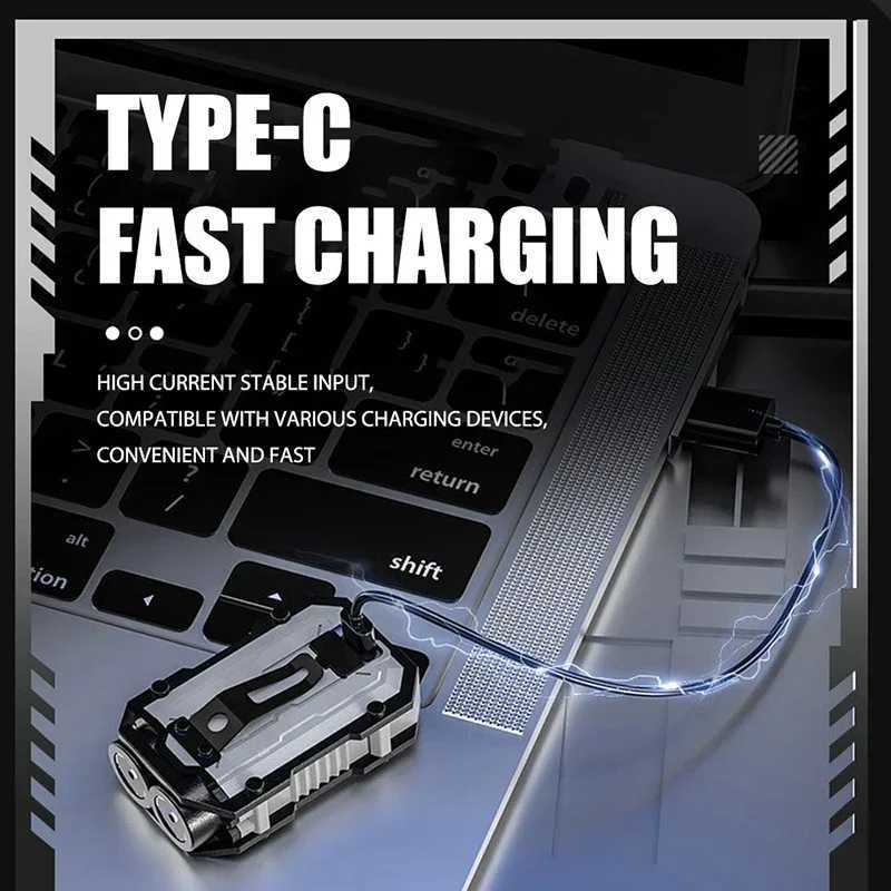 Multifunctional COB Flashlight Super Bright Powerful Pocket Torch Light LED Linterna COB Portable Clip on Emergency Flashlights M251117