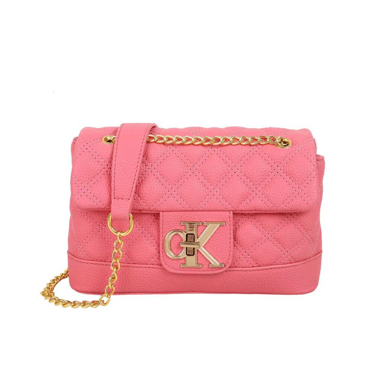 2025 Quilted Chain Strap Bag for Women Embroidered Shoulder Purse Adjustable Crossbody Strap Niche Designer Work to Weekend BagW251117