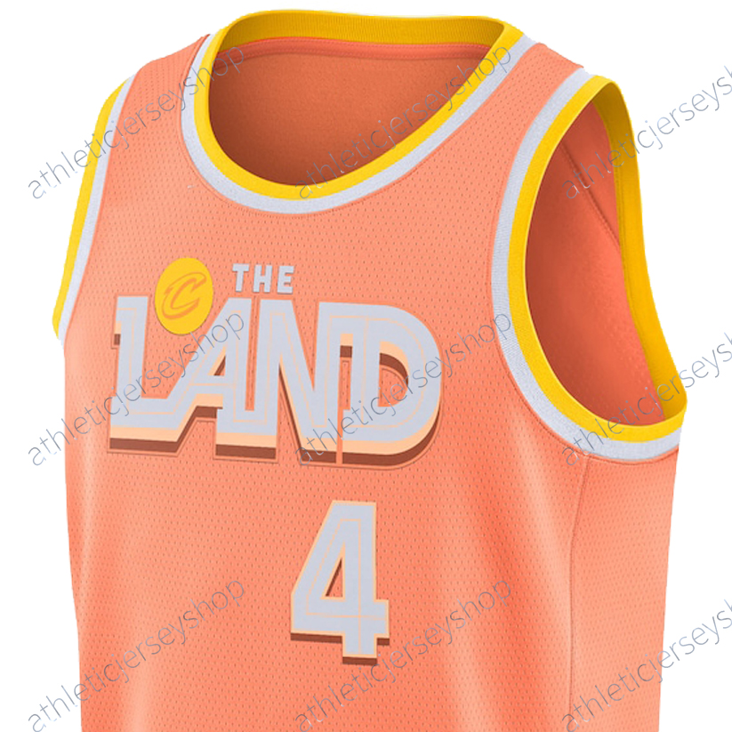 Mitchell 2025/26 City Edition Jerseys Garland Mobley V-neck Breathable polyester fiber is perfect for sports