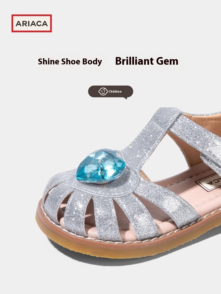 ARIACA Summer Breathable Baotou Mesh Sports Casual Shoes Childrens Sandals Kids Shoe z250708HRH2