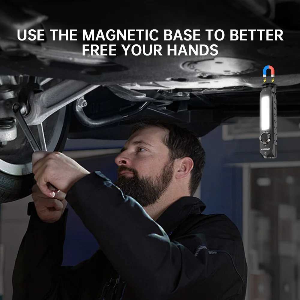 Sofirn IF24 RGB Light SST40 2000lm Powerful LED Flashlight 5V 2A 18650 USB C Rechargeable Torch IP66 Waterproof with Magnetic M251117