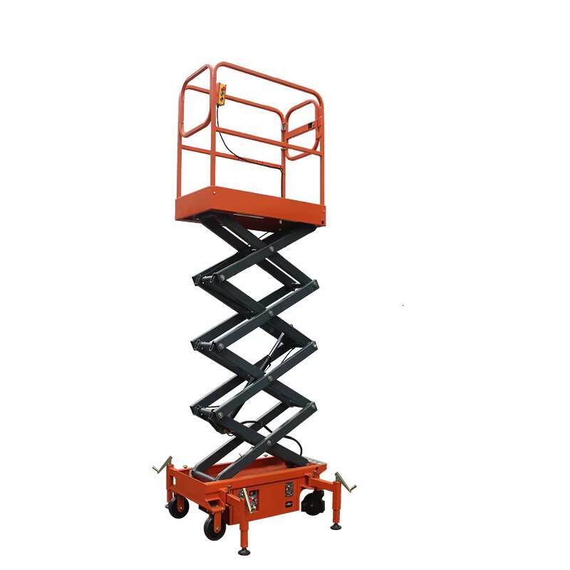 Compact DC Power Electric Personal Push Mini Scissor Lift Platform