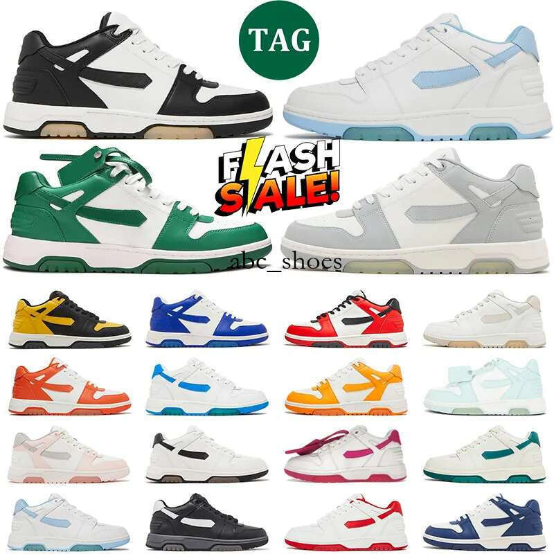 designer skate shoes Out of Office off whitesneaker mens sneakers women Original trainers Black Lemon Yellow Grey White table tennis size 36-45