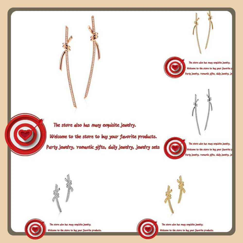 Classic and Simple Party Knot Earrings Romantic Womens Earrings H25417