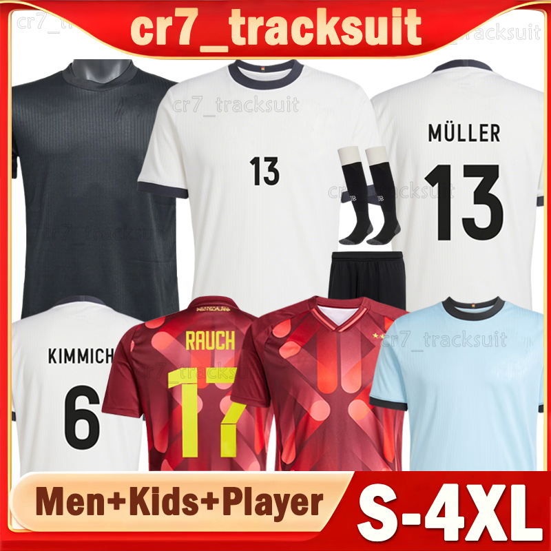XXXL 4XL 25 26 GermanyS 125th Anniversary Soccer Jerseys Limited-Edition Whiteout 2025 2026 HAVERTZ FULLKRUG MUSIALA MULLER Long sleeve Men Uniforms Kids Kits Sets