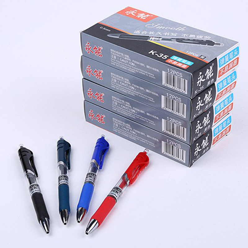 Office-Ready Retractable Gel Pen Featuring a Precise 0.5mm Point
