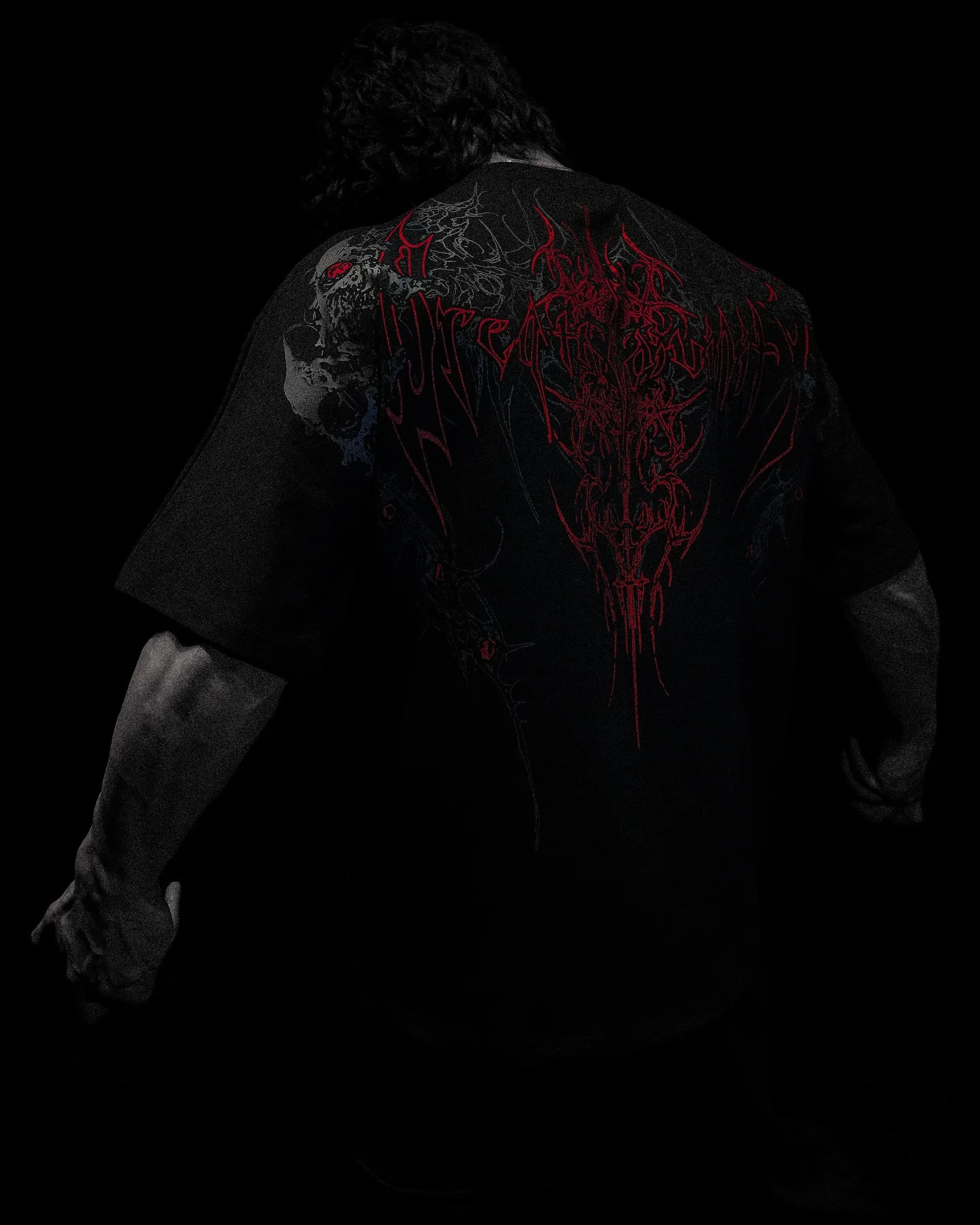 Breathedivinity Forgotten Soul Oversized T-shirt Y2k Gothic Fashion Gym Sports Short Sleeve Men Grunge Quick Dry Graphic Tops 250417