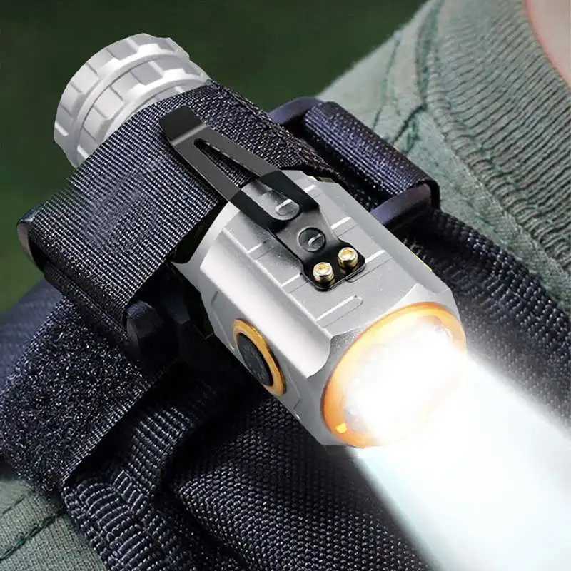 2024 New Led Mini Flashlight 18500 Ultra Powerful Led Torch 3 Core LED Mini Tactical Flashlight 30000 High Power Led Flashlight M251117