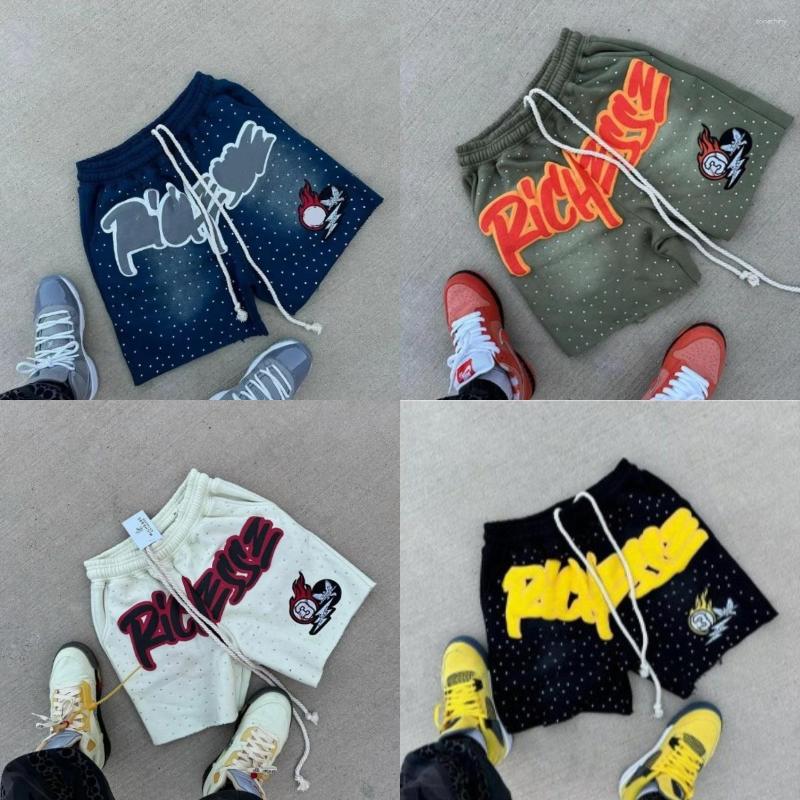 Men's Shorts Unisex Designer Y2K HarajukuShort Pants Letter Print Fashion Brand Hip Hop Basketball Streetwear Casual Loose Fit