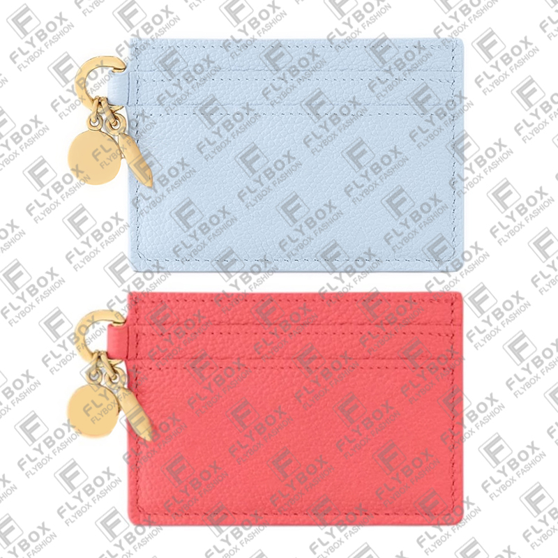 M13649 M13647 Charms Card Holder Wallet Key Pouch Coin Purse Women Fashion Casual Luxury Designer TOP Quality Purse Pouch Fast Delivery