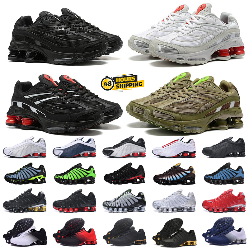 shoxs tl r4 ride z 2 running shoes for men women designer triple white black red olive obsidian volt gold mens trainers outdoor sports sneakers 36-45