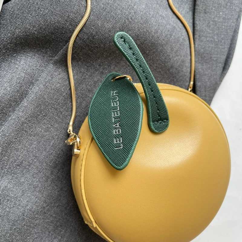 Fashion Apple Chain Womens Cross Bag PU Zipper Fashion Stitching High Quality Mini Wallet Bolsas De MujerW250417