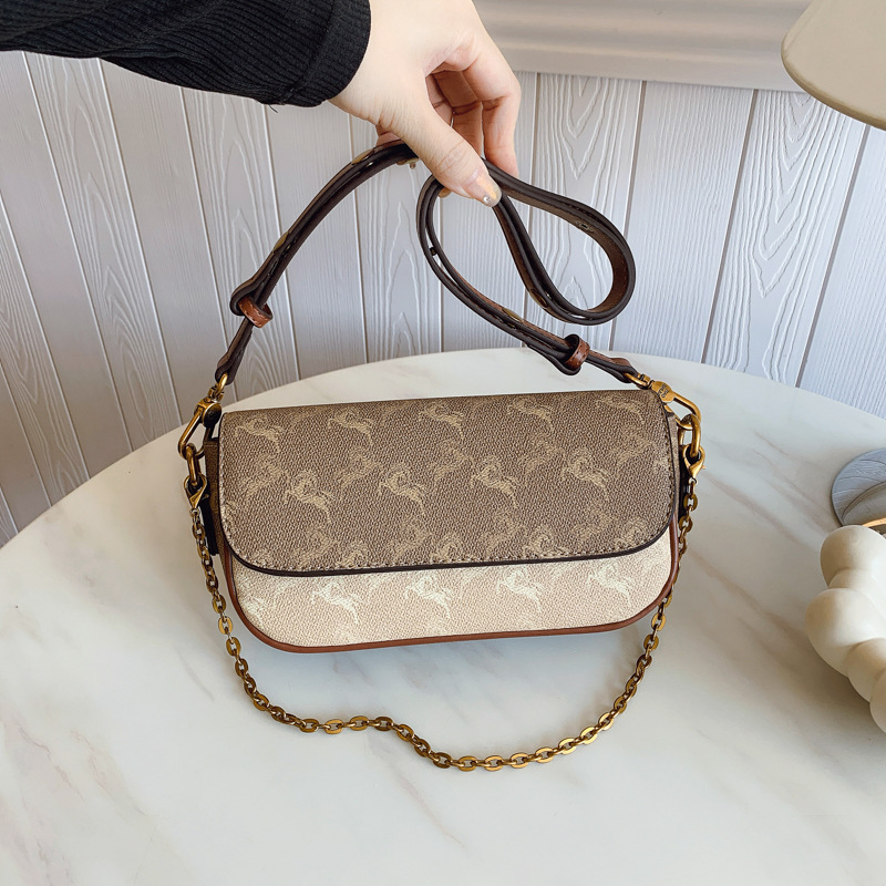 Designer Bag Luxury Bag Free Shipping For Women Shoulder Bag Versatile Baguette Mahjong Fashionable And Niche Small Square Single Shoulder Crossbody