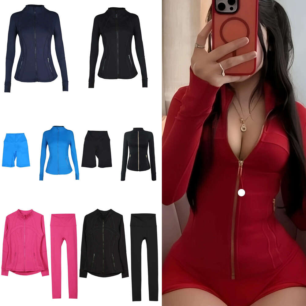 Best-selling Tops Sweatshirt Overcoat Bra Leggings Men Women Clothes Sets jacket Plus Soft Socks luluity lemoner Pants jackets Set