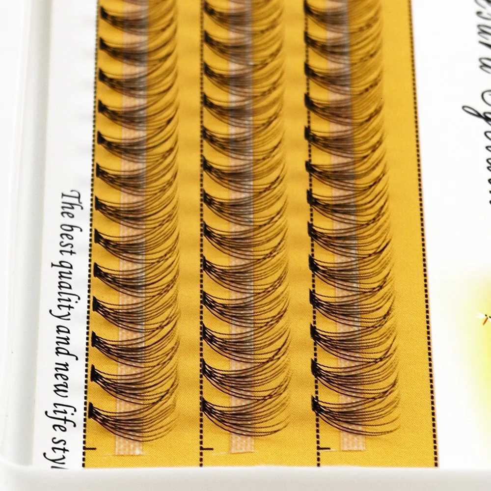1 Box/60 Bunches Mink Eyelashes Natural 3D Russian Individual Eyelash extension 10D Eyelash cluster Makeup Tool Lashes WholesaleT251117
