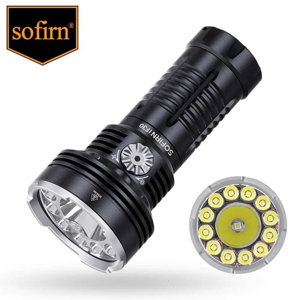 Sofirn IF30 LUMINUS SFT40 LED Flashlight Powerful 12000lm 32650 Battery Lanterna USB C Rechargeable Torch Outdoor Camping Light M251117
