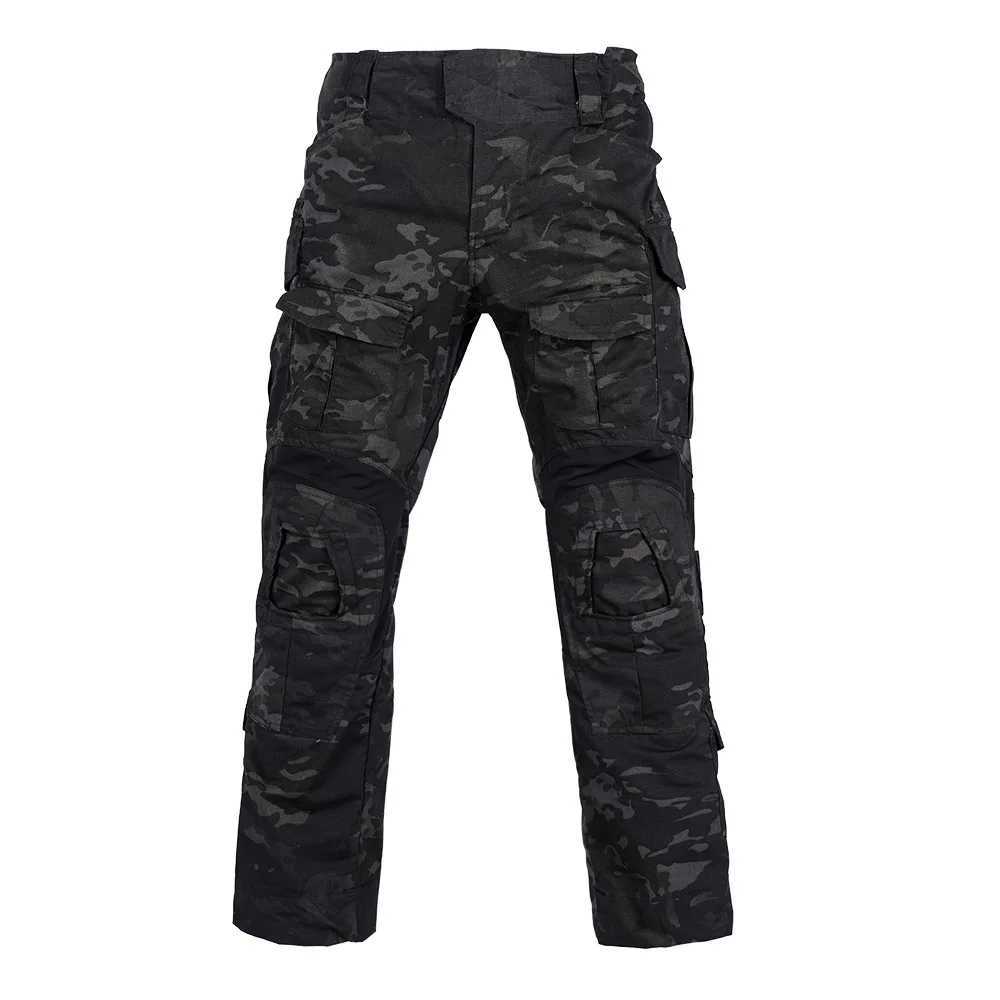 New Men G3 Combat Frog Tactical Pants Outdoor Army Special Forces Pant Resistant Scratch Grid Trousers M251117