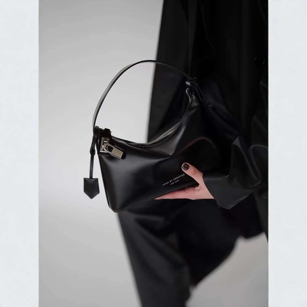 Light , Niche Fashion, High-End Feeg, Underarm Hobo Small Square Bag, Handbag